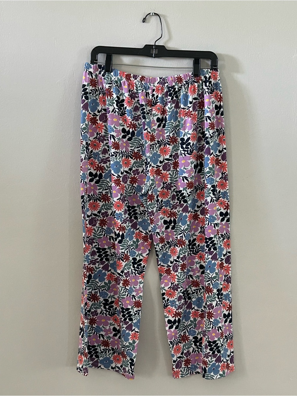 Kate Spade New York Black Label Spring Floral Pajama Bottom Lounge Pants Size XL